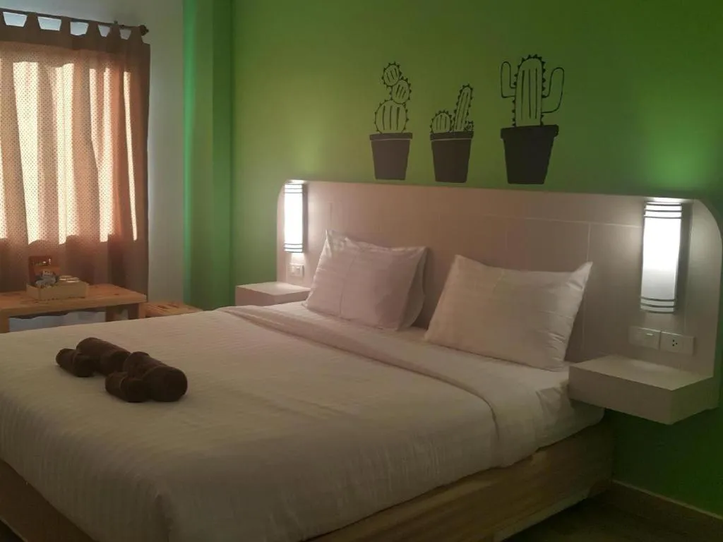 Bed in Silayok Grand Hotel