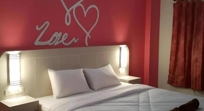 Bed in Silayok Grand Hotel