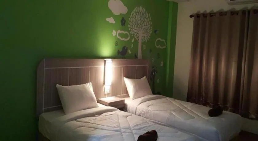 Bed in Silayok Grand Hotel