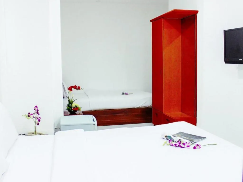 Bed in Mi Linh Hotel