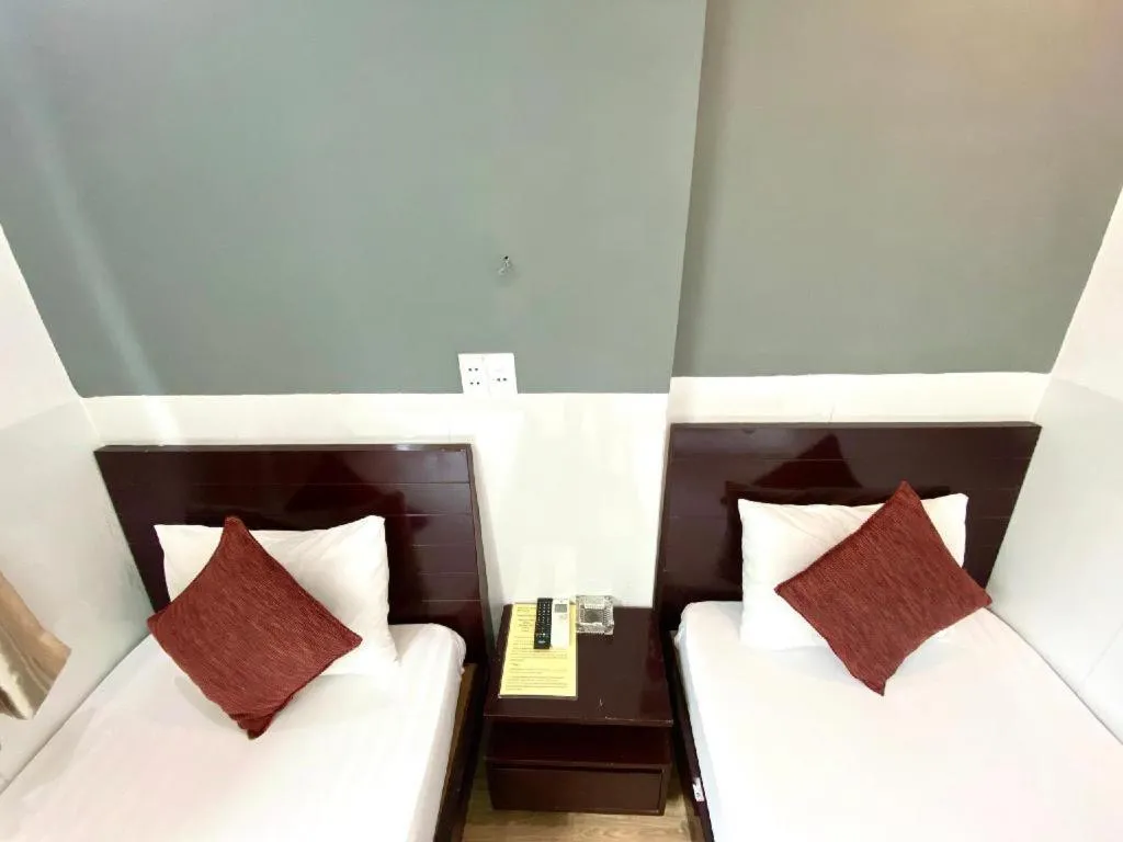 Bed in Mi Linh Hotel