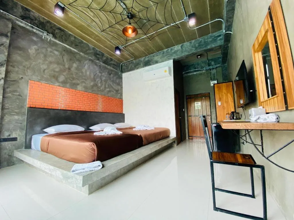Bed in The Smile Loft HuaHin