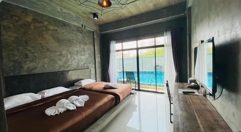 Bed in The Smile Loft HuaHin