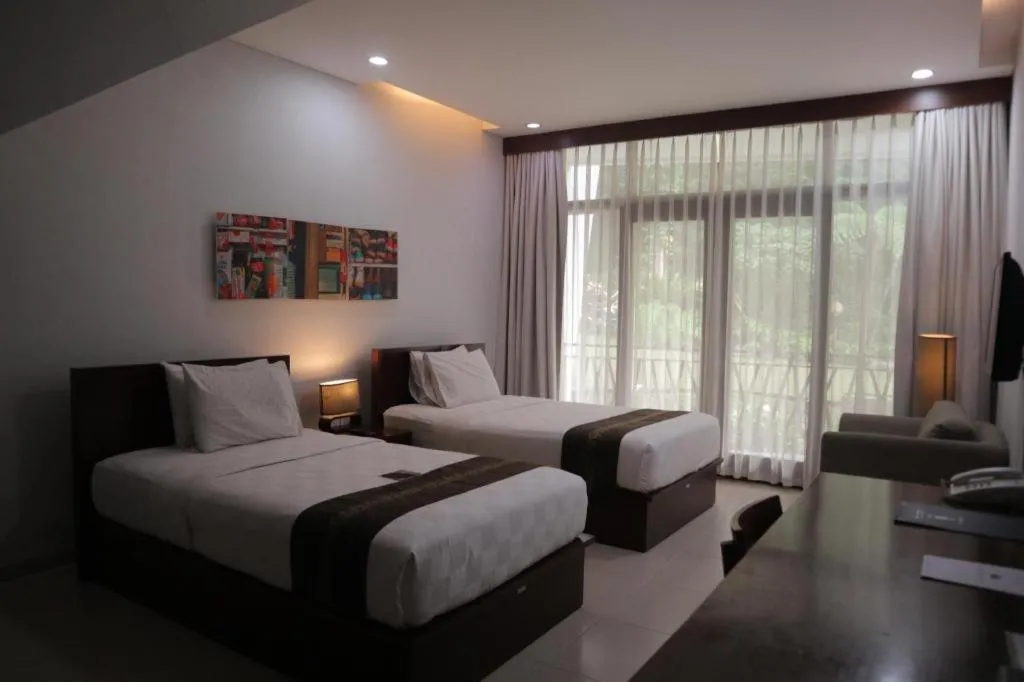 Bed in VillaTel Salse