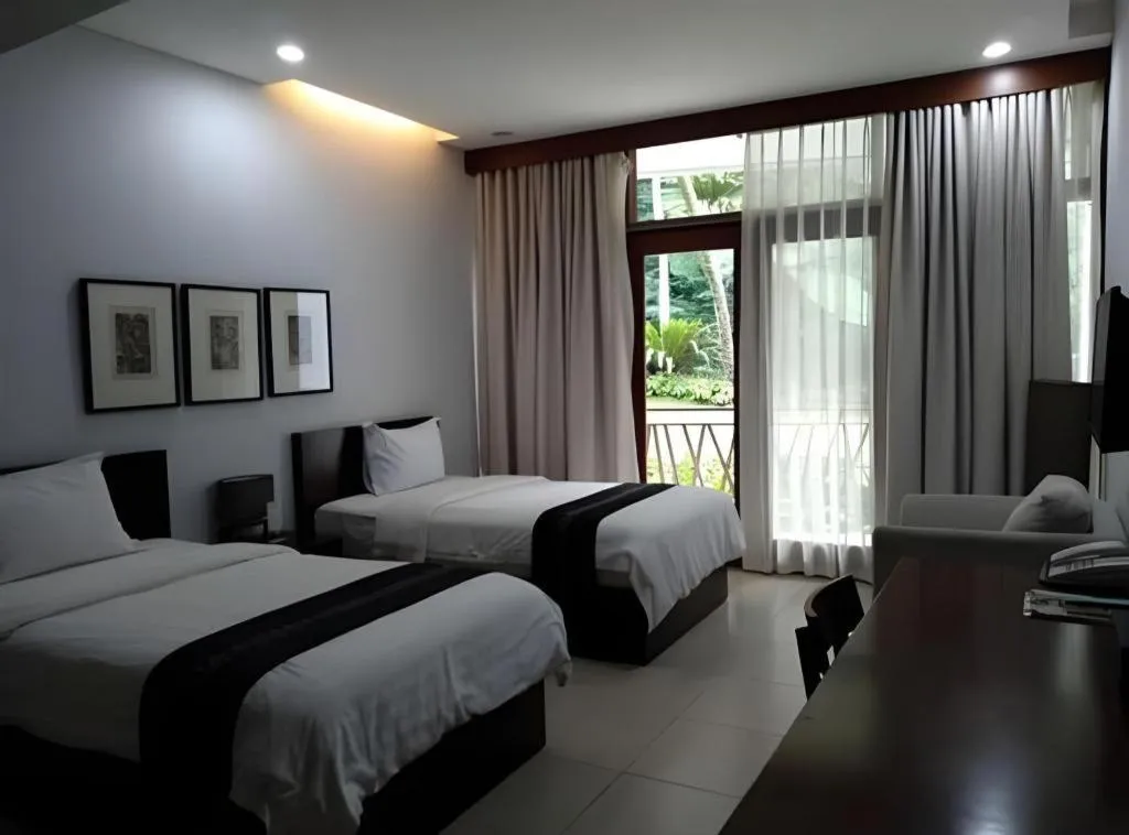 Bed in VillaTel Salse