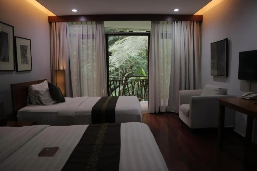 Bed in VillaTel Salse