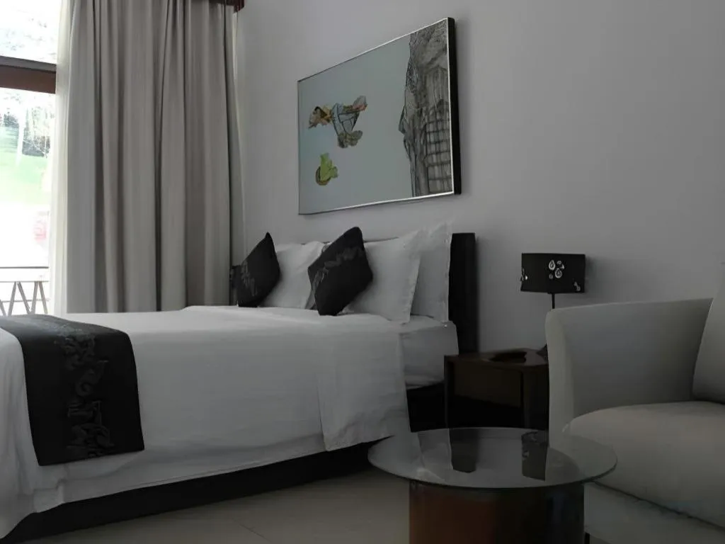 Bed in VillaTel Salse