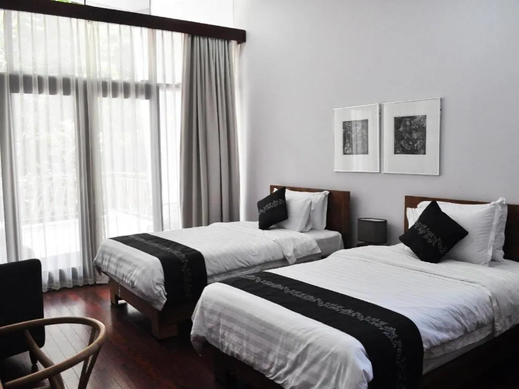 Bed in VillaTel Salse