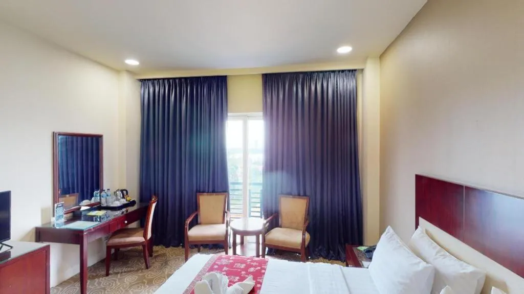 Bed in Narita Classic Hotel