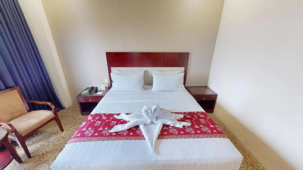 Bed in Narita Classic Hotel