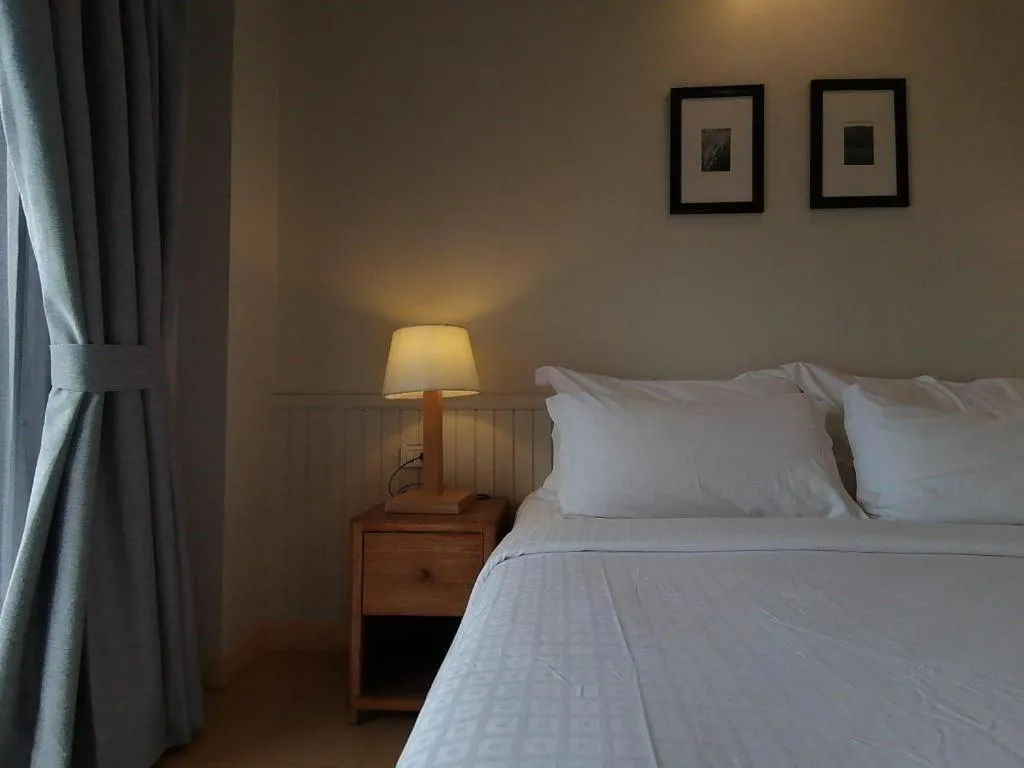 Bed in Villa Gris Pranburi