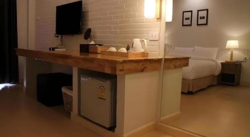 Bed in Villa Gris Pranburi