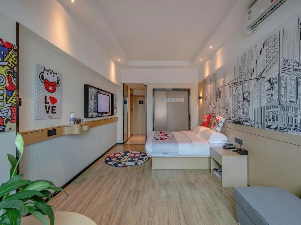 Bed in City Comfort Inn Nanning Railway Station Guangxi University