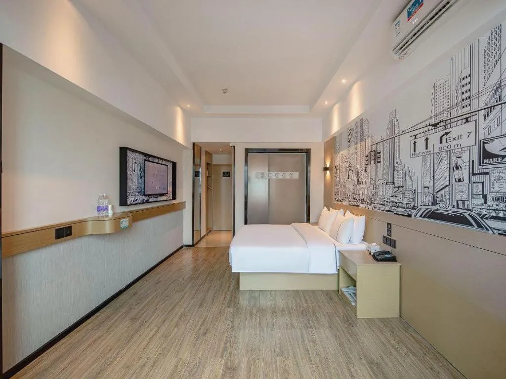 Bed in City Comfort Inn Nanning Railway Station Guangxi University