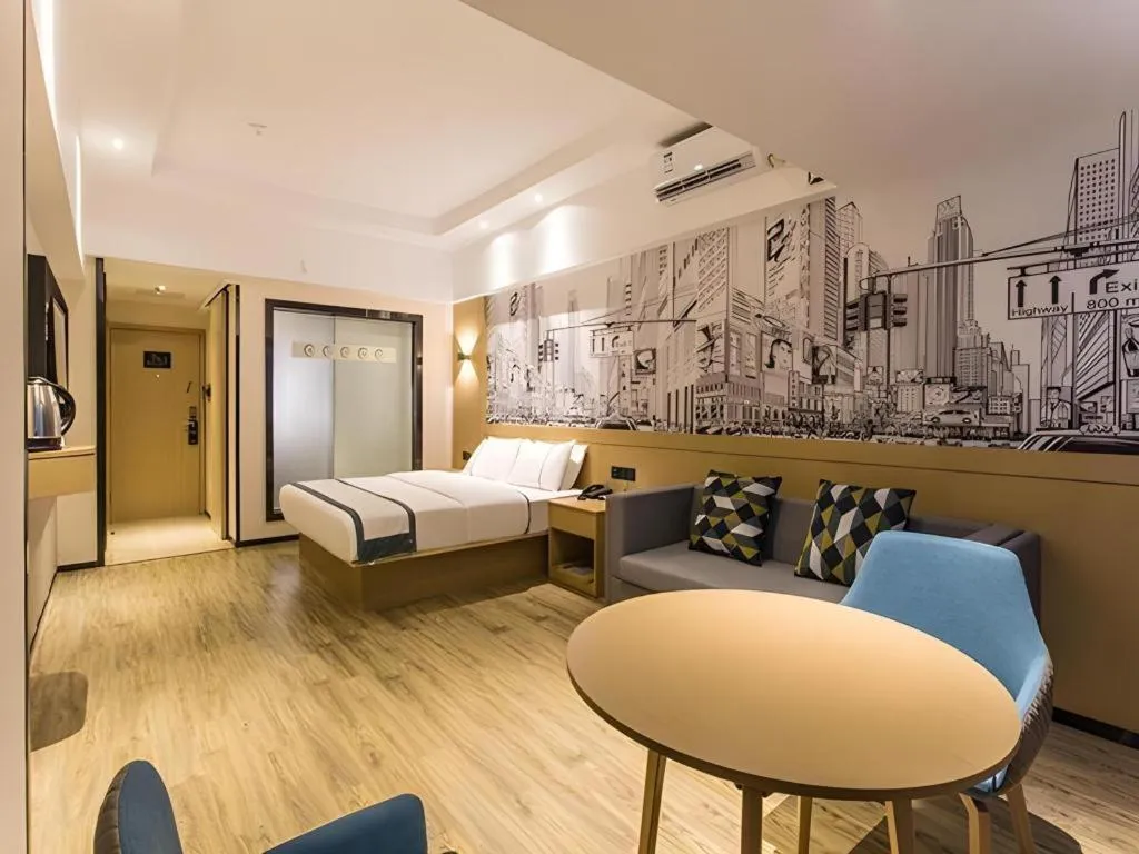 Bed in City Comfort Inn Nanning Railway Station Guangxi University