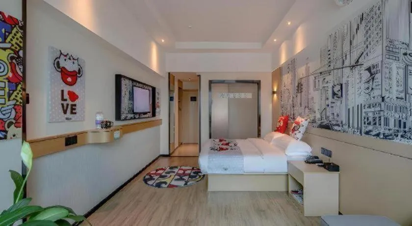 Bed in City Comfort Inn Nanning Railway Station Guangxi University