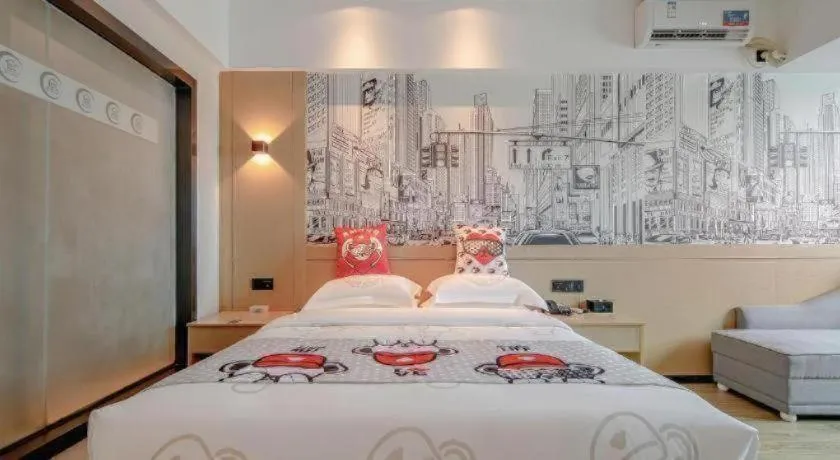 Bed in City Comfort Inn Nanning Railway Station Guangxi University