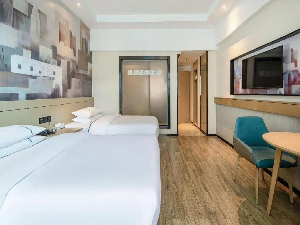 Bed in City Comfort Inn Nanning Railway Station Guangxi University