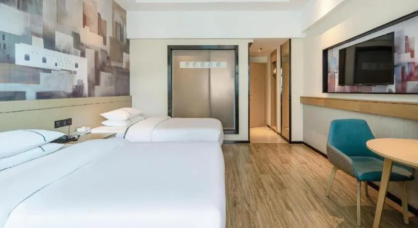 Bed in City Comfort Inn Nanning Railway Station Guangxi University