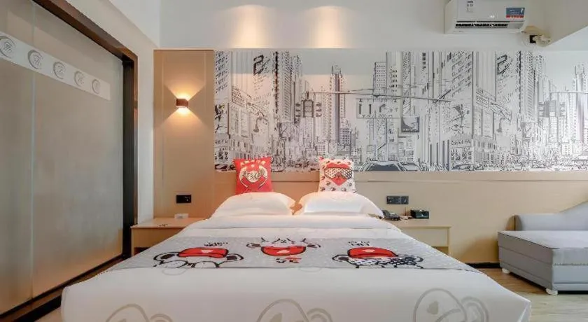 Bed in City Comfort Inn Nanning Railway Station Guangxi University