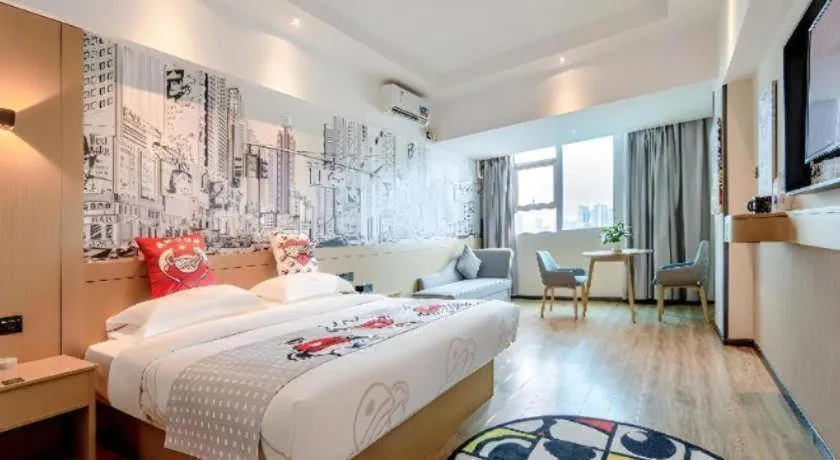 Bed in City Comfort Inn Nanning Railway Station Guangxi University