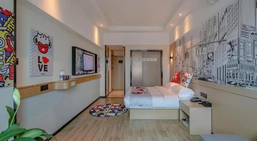 Bed in City Comfort Inn Nanning Railway Station Guangxi University