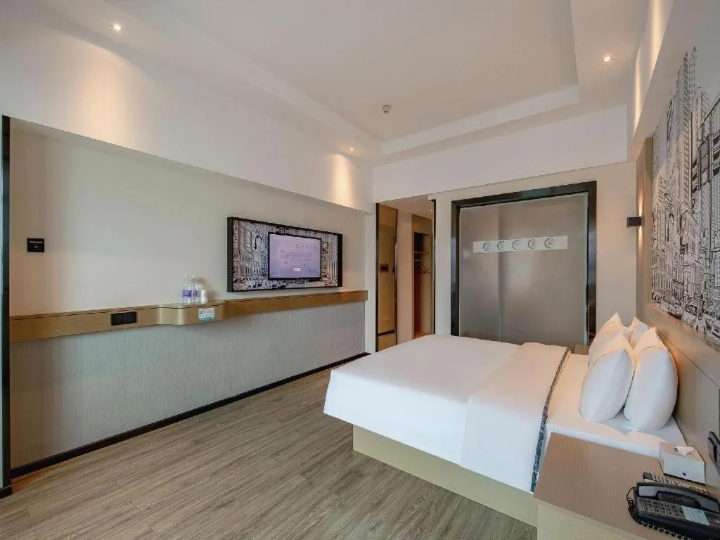 Bed in City Comfort Inn Nanning Railway Station Guangxi University