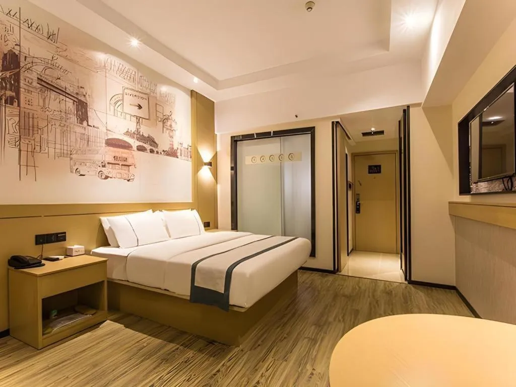 Bed in City Comfort Inn Nanning Railway Station Guangxi University