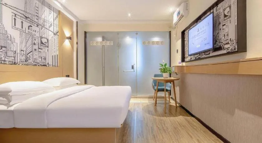 Bed in City Comfort Inn Nanning Railway Station Guangxi University