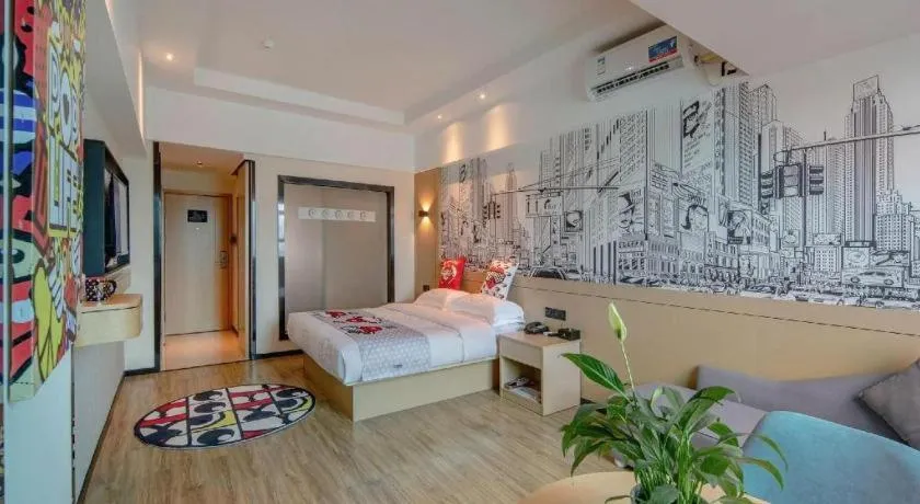 Bed in City Comfort Inn Nanning Railway Station Guangxi University