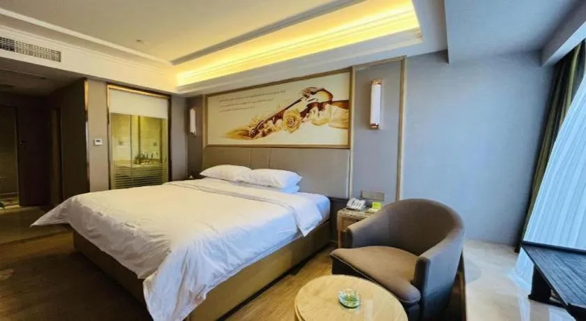 Bed in Vienna Hotel Yunnan Chunrong Street Qicai Yunan