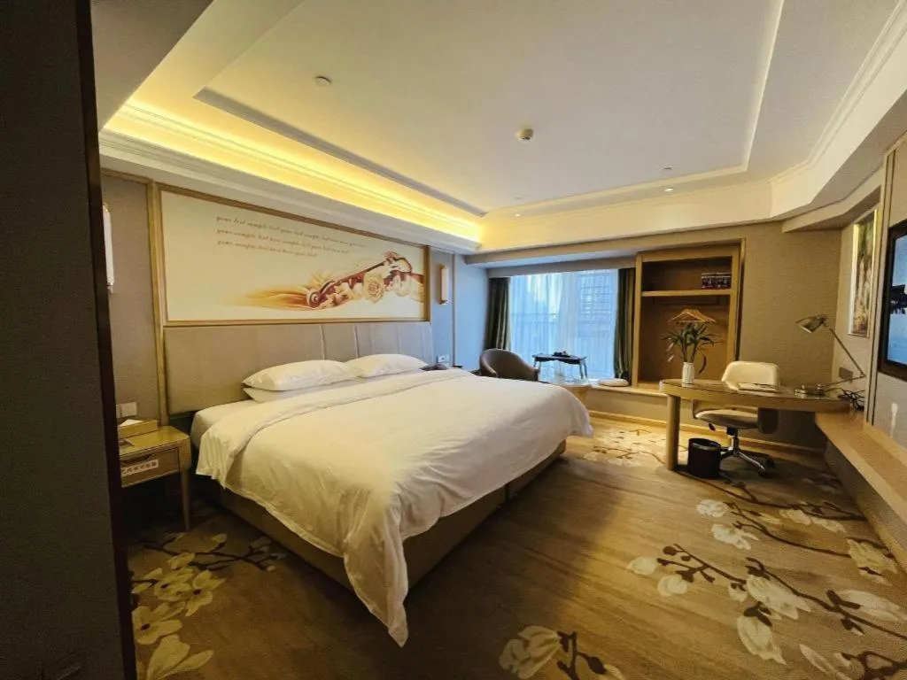 Bed in Vienna Hotel Yunnan Chunrong Street Qicai Yunan