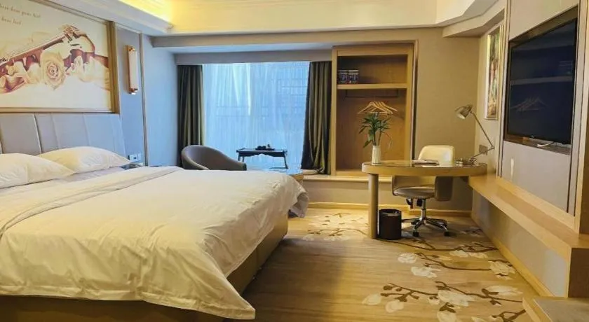 Bed in Vienna Hotel Yunnan Chunrong Street Qicai Yunan