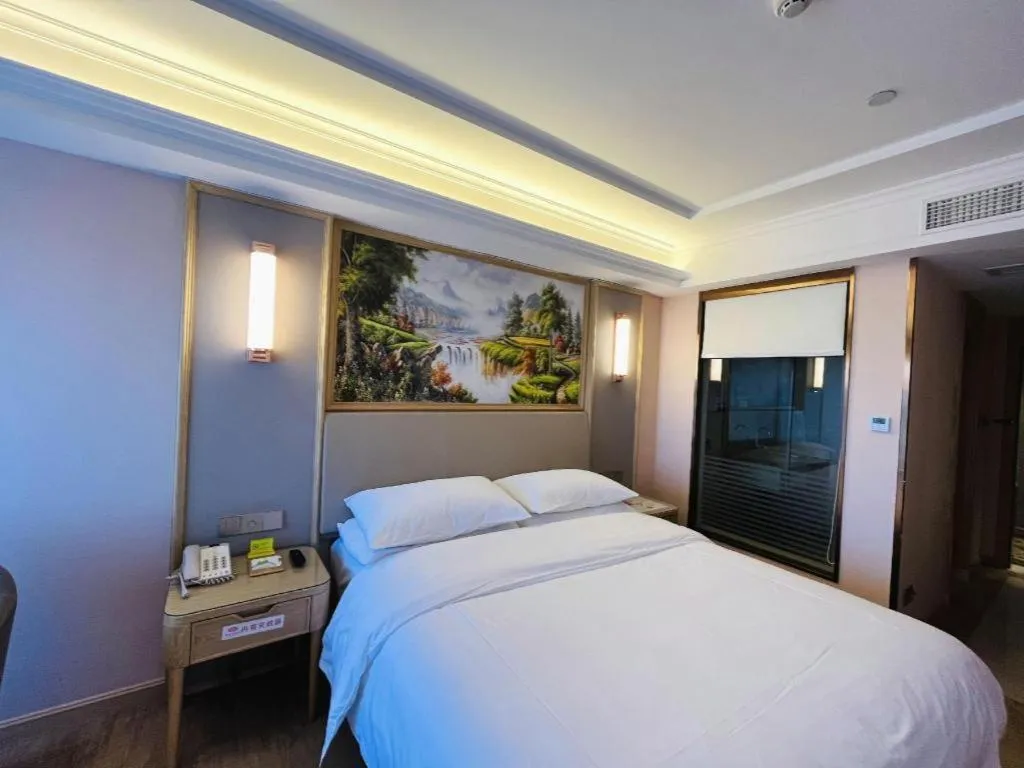 Bed in Vienna Hotel Yunnan Chunrong Street Qicai Yunan