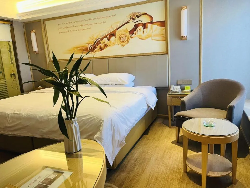 Bed in Vienna Hotel Yunnan Chunrong Street Qicai Yunan