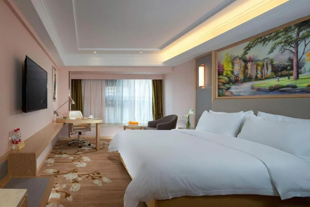 Bed in Vienna Hotel Yunnan Chunrong Street Qicai Yunan