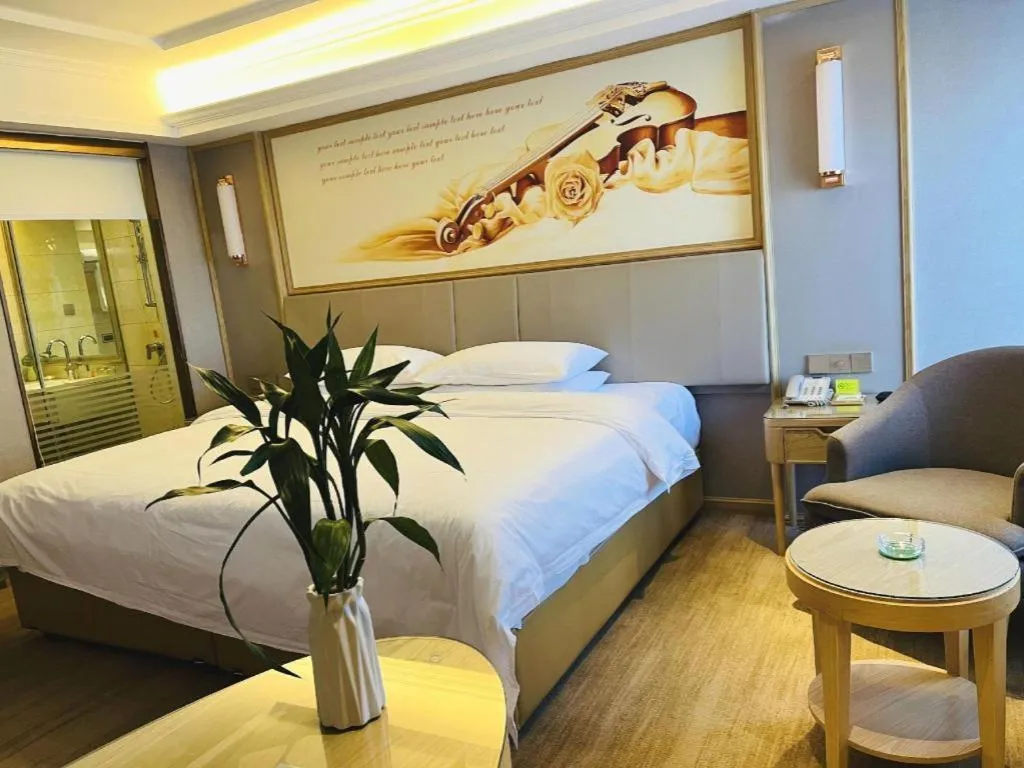 Bed in Vienna Hotel Yunnan Chunrong Street Qicai Yunan