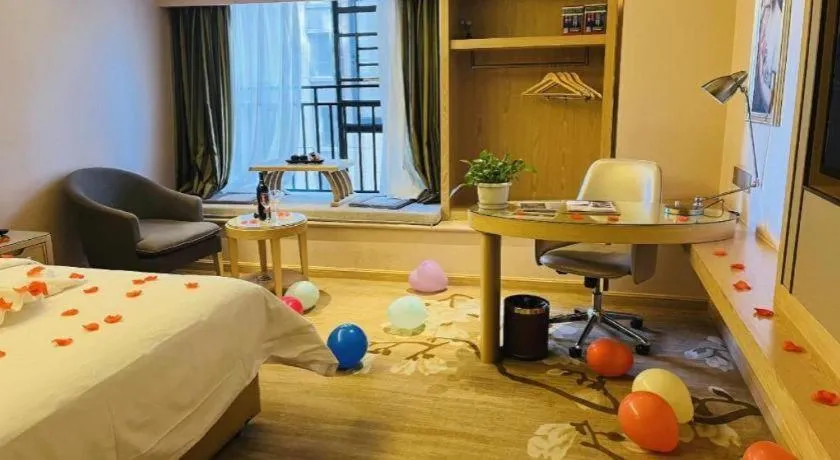 Bed in Vienna Hotel Yunnan Chunrong Street Qicai Yunan