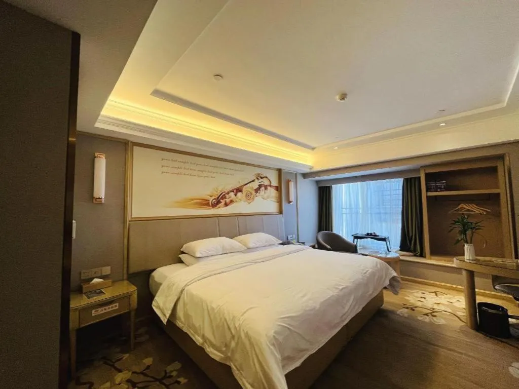 Bed in Vienna Hotel Yunnan Chunrong Street Qicai Yunan
