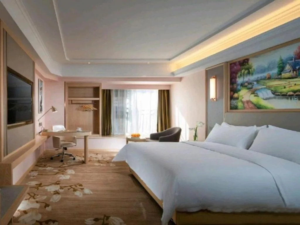 Bed in Vienna Hotel Yunnan Chunrong Street Qicai Yunan