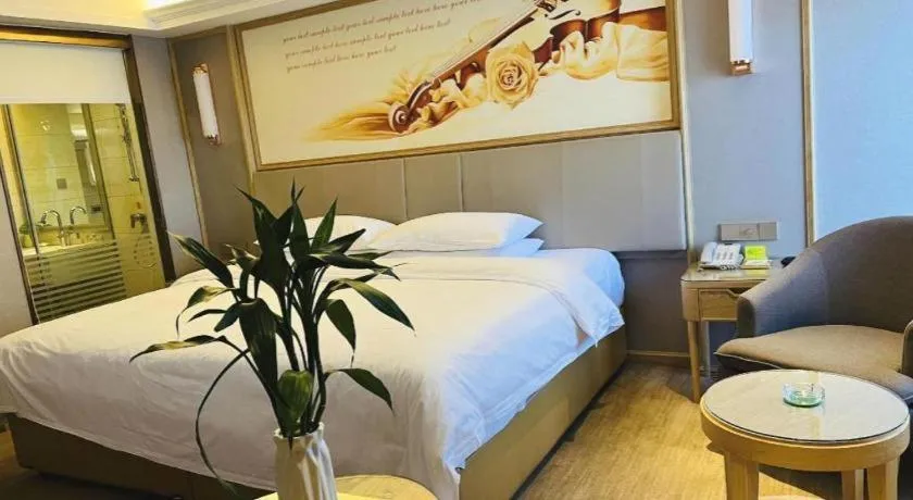 Bed in Vienna Hotel Yunnan Chunrong Street Qicai Yunan