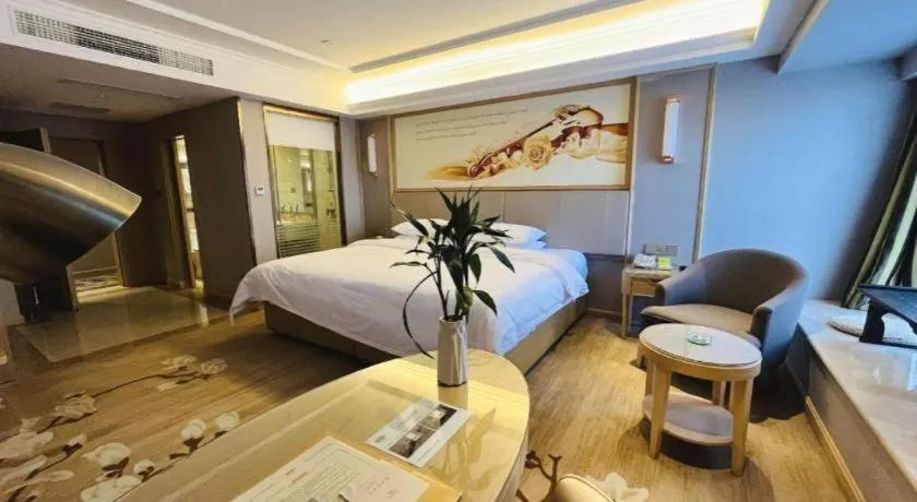 Bed in Vienna Hotel Yunnan Chunrong Street Qicai Yunan