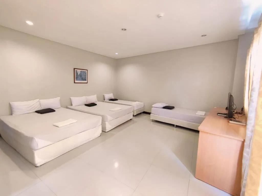 Bed in Country Chateau Hotel