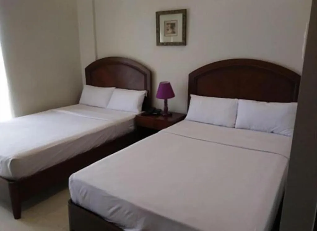 Bed in Country Chateau Hotel