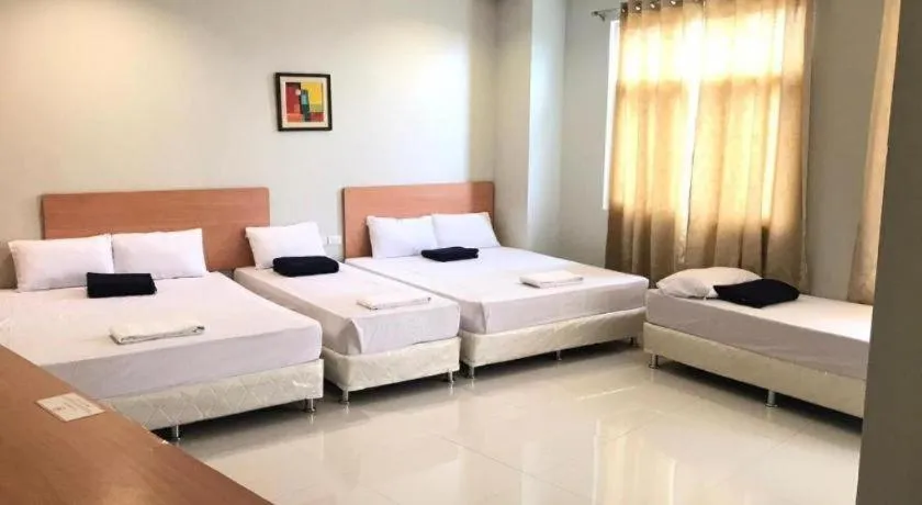 Bed in Country Chateau Hotel