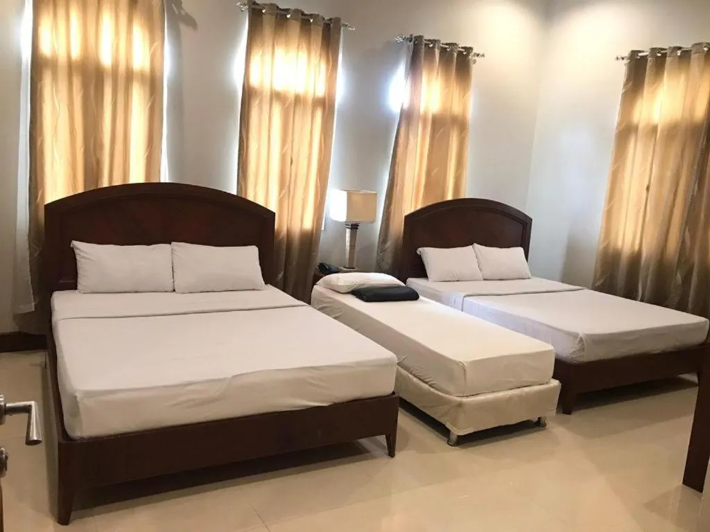 Bed in Country Chateau Hotel