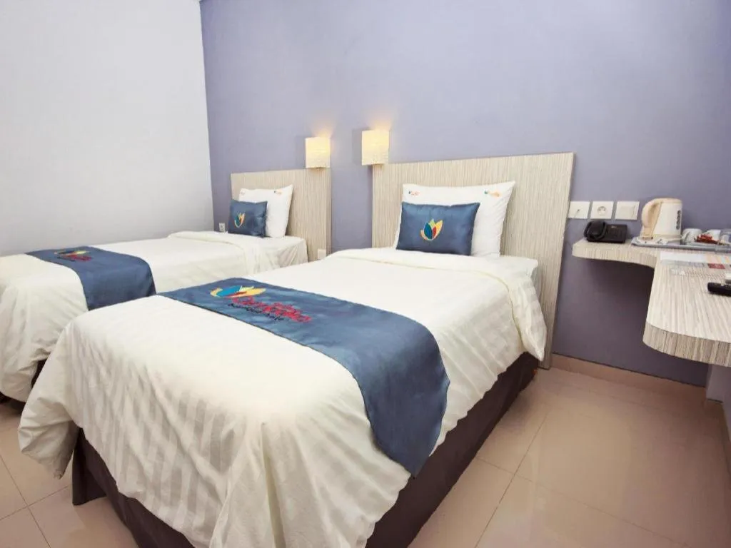 Bed in Graha Cempaka Boutique Hotel