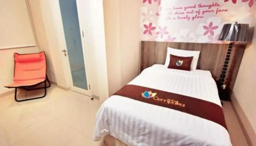 Bed in Graha Cempaka Boutique Hotel