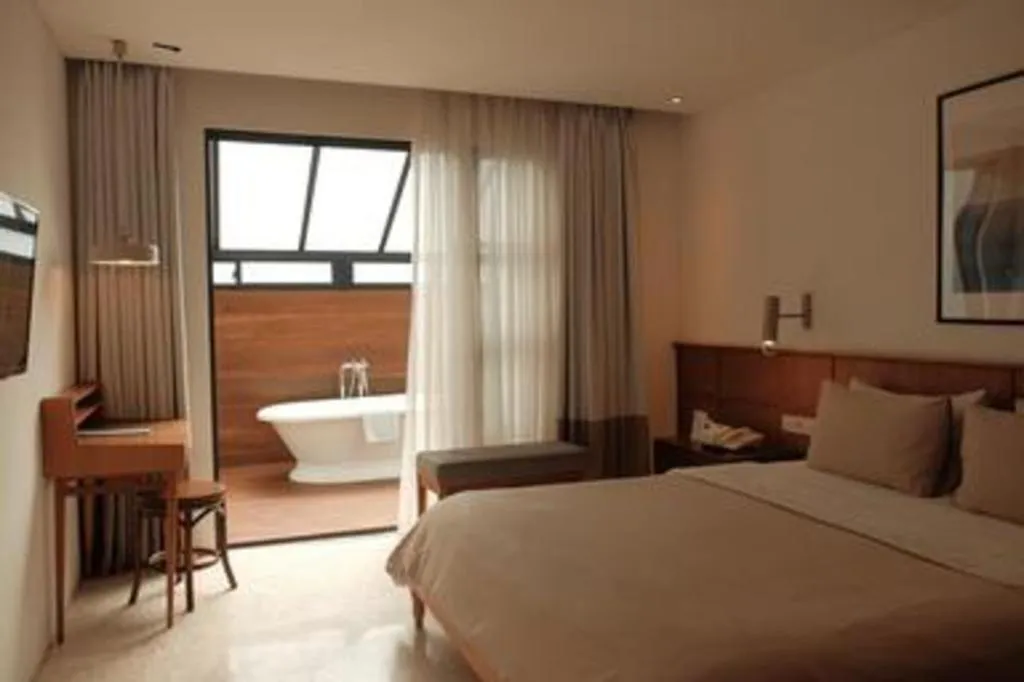 Bed in Blackbird Hotel Bandung