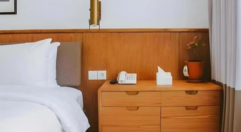 Bed in Blackbird Hotel Bandung